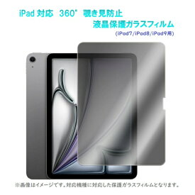 Royal Monster｜ロイヤルモンスター 10.2インチ iPad（第9/8/7世代）用 360°覗き見防止 液晶保護ガラスフィルム RM-3132(7-9)