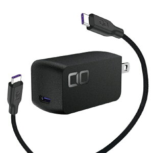 CIObV[ACI[ NovaPort SOLOII65W1C & MeshCable ubN CIO-G65W1C-N2-EE-BK [USB Power DeliveryΉ /1|[g]