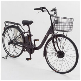 ミムゴ｜MIMUGO 電動アシスト自転車 AVANCE マットブラック BM-AGR263 [26インチ /3段変速]【キャンセル・返品不可】 【代金引換配送不可】