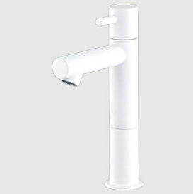 KVK｜ケーブイケー KV KL180D18M4立水栓ロングボディ マットホワイト マットホワイト KL180D18M4