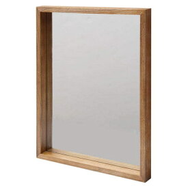 B.Bファニシング｜B.B FURNISHING ZAGA　ボックスミラー　幅45　ブラウン　ZMB-450BR ZAGA【キャンセル・返品不可】 【メーカー直送・代金引換不可・時間指定・返品不可】
