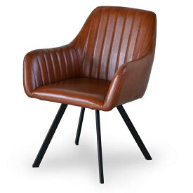 【エントリーで最大全額ポイント還元｜3/11まで】 B.Bファニシング｜B.B FURNISHING モダンクラブチェアー　ブラウン　ONDC-0049BRN【北海道・沖縄・離島配送不可】 【メーカー直送・代金引換不可・時間指定・返品不可】