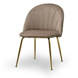 B.Bファニシング｜B.B FURNISHING マーメイドチェアー　ベージュ　ONDC-0048BGE【キャンセル・返品不可】 【メーカー直送・代金引換不可・時間指定・返品不可】