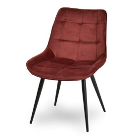 B.Bファニシング｜B.B FURNISHING ボックスステッチチェアー　ボルドー　ONDC-0051BRD【キャンセル・返品不可】 【メーカー直送・代金引換不可・時間指定・返品不可】