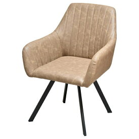 【エントリーで最大2万ポイント当たる｜4/23まで】 B.Bファニシング｜B.B FURNISHING モダンクラブチェアー　ココア　ONDC-0049COC【北海道・沖縄・離島配送不可】 【メーカー直送・代金引換不可・時間指定・返品不可】