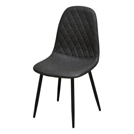 B.Bファニシング｜B.B FURNISHING ダイヤステッチチェアー　ダークグレー　ONDC-0050LDG【キャンセル・返品不可】 【メーカー直送・代金引換不可・時間指定・返品不可】