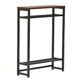 B.Bファニシング｜B.B FURNISHING メラミン　コンソールテーブル　ブラウン　ONHT-0077BRN 【メーカー直送・代金引換不可・時間指定・返品不可】