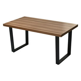 B.Bファニシング｜B.B FURNISHING メラミンダイニングテーブル　150幅　台形脚　ライトブラウン　ONDT-0056LBN【北海道・沖縄・離島配送不可】 【メーカー直送・代金引換不可・時間指定・返品不可】