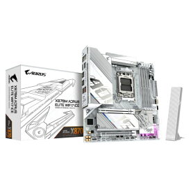 GIGABYTE｜ギガバイト マザーボード(Socket AM5) X870M AORUS ELITE WIFI7 ICE X870M A ELITE WF7 ICE [MicroATX]