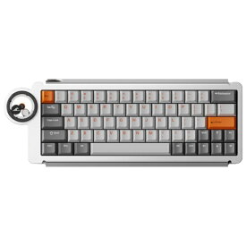 Angry Miao｜アングリーミャオ ゲーミングキーボード(ラピッドトリガー対応) Dry Studio｜ドライスタジオ「ice ring 63 RT」(英語配列) シルバーオルビット ICERING-Sil [有線 /USB]