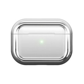 ROA｜ロア AirPods Pro（第2/1世代）ケース Arc Pulse アルミ・ミラーシルバー AC27704APP