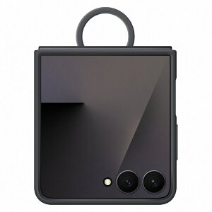 SamsungbTX Galaxy Z Flip7 Ring Case (Silicone)/Black