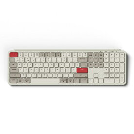 Keychron｜キークロン キーボード B6 Pro(英語配列) レトロレッド B6P-K13-US [有線・ワイヤレス /Bluetooth・USB-A＋USB-C]