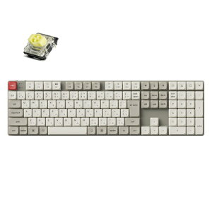 KeychronbL[N L[{[h K5 Max White LED(oii) gJ[ K5M-K4Z-JIS [LECX /BluetoothEUSB]