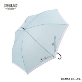 小川｜Ogawa 長傘 スヌーピー ピーナッツ ミント 25OPC-SN-3 [雨傘 /レディース /60cm]