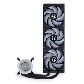 LIANLI｜リアンリ 水冷CPUクーラー 120mmファンx3 [LGA1851/1700・AM5/AM4] Galahad II LITE 360 RGB ブラック LL-GA2L-360R-BK
