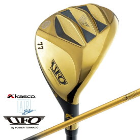 キャスコ｜kasco ユーティリティ UFO AIR UT by POWER TORNADOゴールド仕様 #77 [30° /Falconshaft AIR UT /R /右利き用]