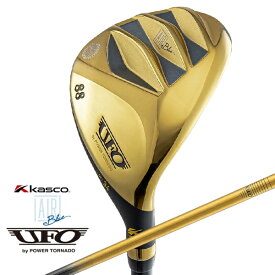 キャスコ｜kasco ユーティリティ UFO AIR UT by POWER TORNADOゴールド仕様 #88 [34° /Falconshaft AIR UT /R /右利き用]