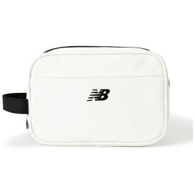 ニューバランス｜New Balance ラウンドバッグ ホワイト 5981002 [(約)3.7L /W240mm×H170mm×D90mm /0.194kg]