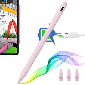 イーエスアール｜ESR 〔タッチペン：iPad用/USB-C充電式〕 Digital Pencil ピンク 6C0010601