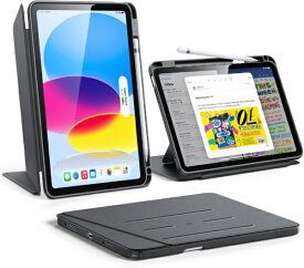イーエスアール｜ESR 11インチ iPad（A16）、10.9インチ iPad（第10世代）用 Flipマグネットケース Flip Hybrid Case iPad 10/11(A16) ブラック 1B21200103