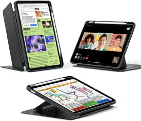 イーエスアール｜ESR 11インチiPad Air（M3/M2）、10.9インチ iPad Air（第5/4世代）用 Flipマグネットケース ブラック 1B21400103