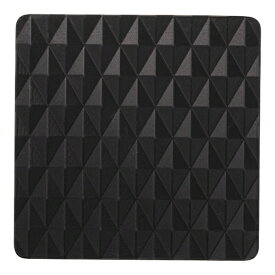 シンビ｜Shimbi シンビダイヤカットコースター（10枚入）　角型　ブラック ＜PDI1303＞