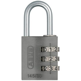 アブス｜ABUS ナンバー可変式南京錠　145-30　チタニウム　14530TI