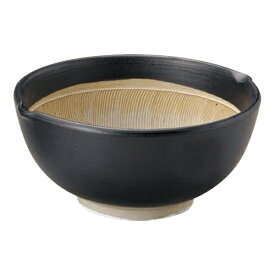 ヤマキイカイ｜YAMAKI:IKAI ヤマ只　スリ小丼　黒マット　Y1690 ＜BSL6702＞