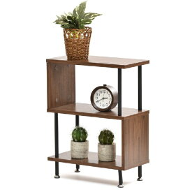 B.Bファニシング｜B.B FURNISHING WU　サイドテーブル　ブラウン　ONST0204MOBRN 【メーカー直送・代金引換不可・時間指定・返品不可】
