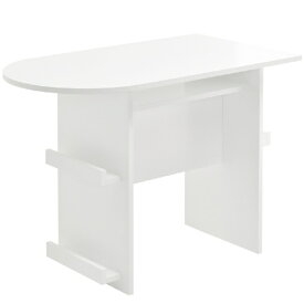 B.Bファニシング｜B.B FURNISHING BF DECO ダイニングテーブル　幅100　ホワイト　ONDT0216MOWHT 【メーカー直送・代金引換不可・時間指定・返品不可】