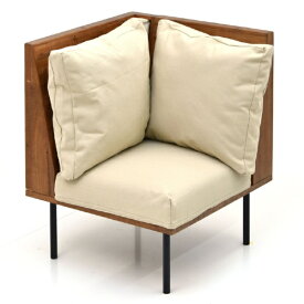 B.Bファニシング｜B.B FURNISHING infinite　L型角ソファー　キャンバスベージュ　IFSE0316CABEG infinite 【メーカー直送・代金引換不可・時間指定・返品不可】