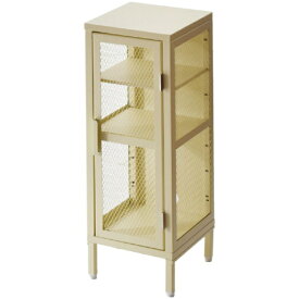 B.Bファニシング｜B.B FURNISHING BURUCK　スリムメッシュキャビネット　3段　ベージュ　BRLS0328KIBEG BURUCK 【メーカー直送・代金引換不可・時間指定・返品不可】