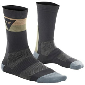 ダイネーゼ｜DAINESE サイクルソックス HgAER SOCKS BLACK×GREEN-MILITARY 39900002 [Lサイズ]