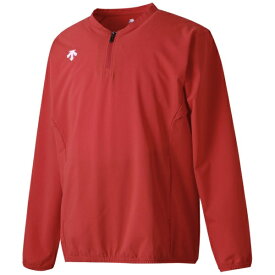 デサント｜DESCENTE メンズ 野球ジャケット 長袖 ストレッチジャケット レッド DB5SJK42M [メンズ /Mサイズ]
