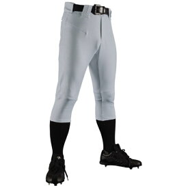 デサント｜DESCENTE 男女兼用 野球パンツ DーCOMFIT PANTS(ショートフィット) シルバー DB1134P [ユニセックス /Sサイズ]