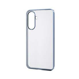 ELECOM｜エレコム Galaxy A36 5G ( SC-54F ) ケース ソフト カバー 衝撃吸収 カメラレンズ保護設計 極み設計 ブルー PM-G254UCTMBU