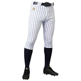 デサント｜DESCENTE 男女兼用 野球パンツ ショートフィットパンツ Sホワイト×ネイビー DB7014PB [ユニセックス /Sサイズ]
