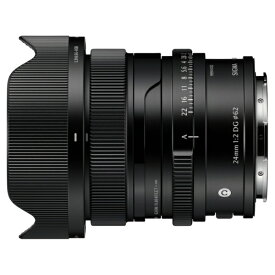SIGMA｜シグマ カメラレンズ 24mm F2 DG Contemporary ブラック [ライカL /単焦点レンズ]