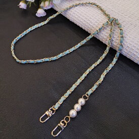 GAACAL ｢淡水パールとワルツ｣スマホショルダーストラップ グリーン P00583GR