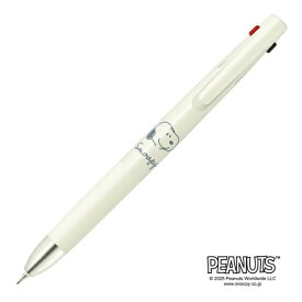 ゼブラ｜ZEBRA 【限定】ブレン 2色ボールペン+シャープ 0.5mm スヌーピー2　ホワイト B2SAS88-SN2-W