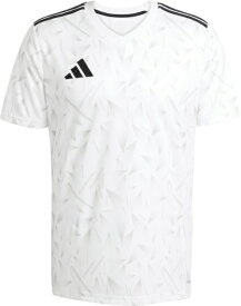 アディダス｜adidas メンズ チーム アイコン 25 ジャージー ホワイト×ブラック KUI20 [メンズ /2XLサイズ]