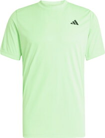 アディダス｜adidas メンズ クラブテニス クライマクール 半袖Tシャツ ライムバースト KUE70 [メンズ /XLサイズ]