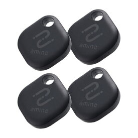 ELECOM｜エレコム スマートトラッカー タグ型 IP65設計 Android対応 電池交換タイプ 4枚入リ LGT-BETG1BKG4