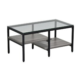 B.Bファニシング｜B.B FURNISHING ガラスセンターテーブル Exie　グレー　ONTB0294MOGRY 【メーカー直送・代金引換不可・時間指定・返品不可】