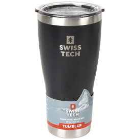SWISS TECH｜スイステック タンブラー 黒色 887ml ステンレス製 フタ付 ST071003
