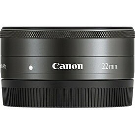 キヤノン｜CANON カメラレンズ EF-M22mm F2 STM ブラック [キヤノンEF-M /単焦点レンズ][EFM222STM]