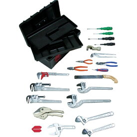 スーパーツール｜SUPER TOOL プロ用配管工具セット（スタンダードタイプ）　H4000S