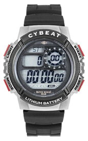 サンフレイム｜SUNFLAME CYBEAT デジタルウォッチ 5気圧防水 シルバー CD2C0007-SV