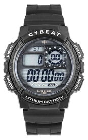 サンフレイム｜SUNFLAME CYBEAT デジタルウォッチ 5気圧防水 ブラック CD2C0007-BK